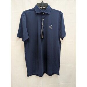 NWT Holderness & Bourne The Anderson Shirt Navy Polo *Size Medium*